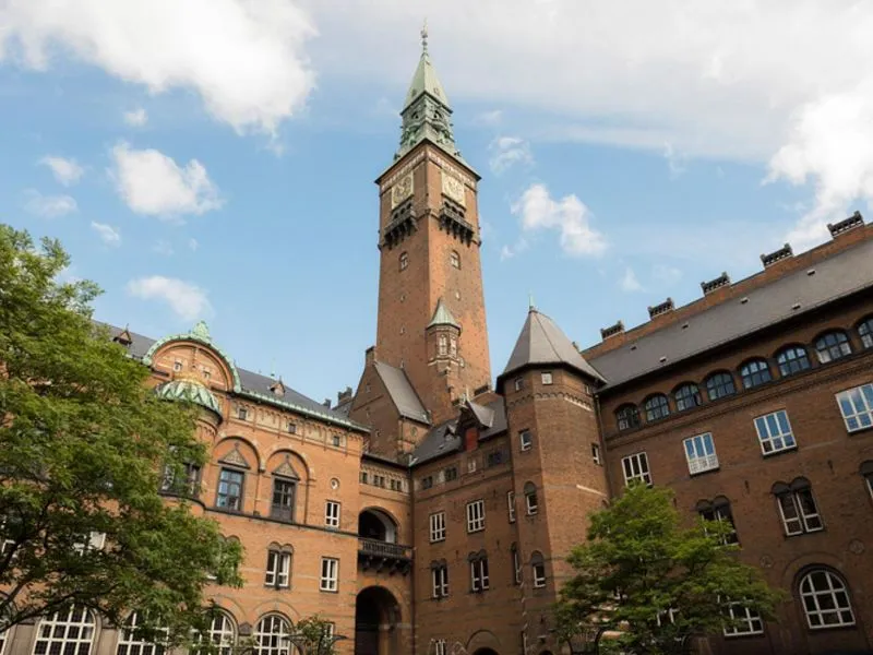 Københavns Rådhus med sensorer